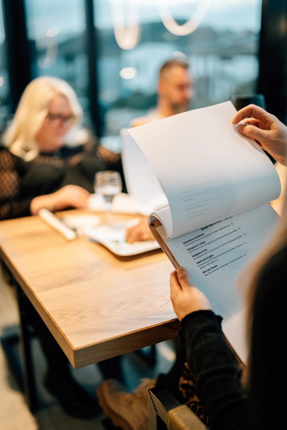 Sinn Kitchen - Restaurant - Menükarte